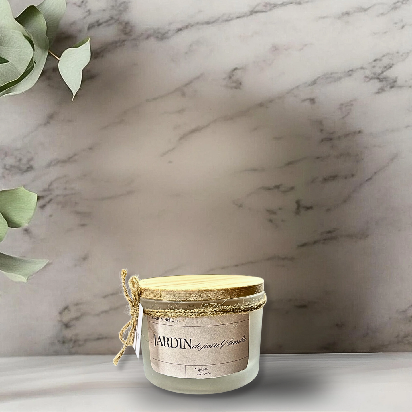 Mini chandelle - Jardin de poire & basilic