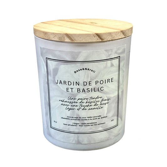 Jardin de poire & basilic