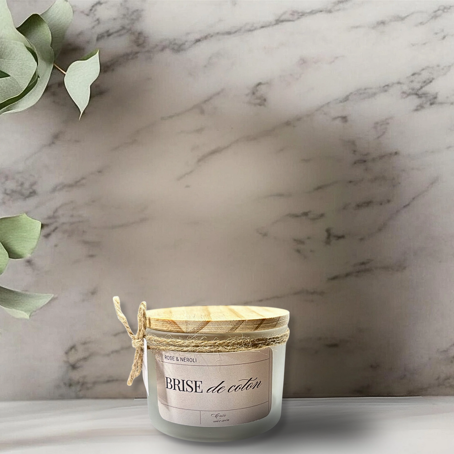 Mini chandelle - Brise de coton