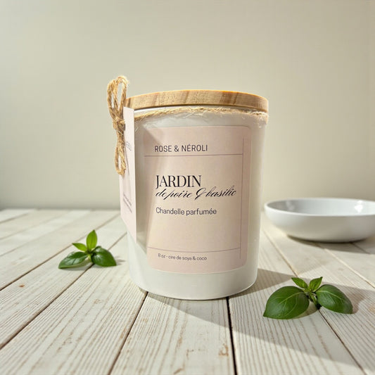 Jardin de poire & basilic